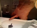 hung in the mirror