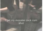 suzy cumshot black monster